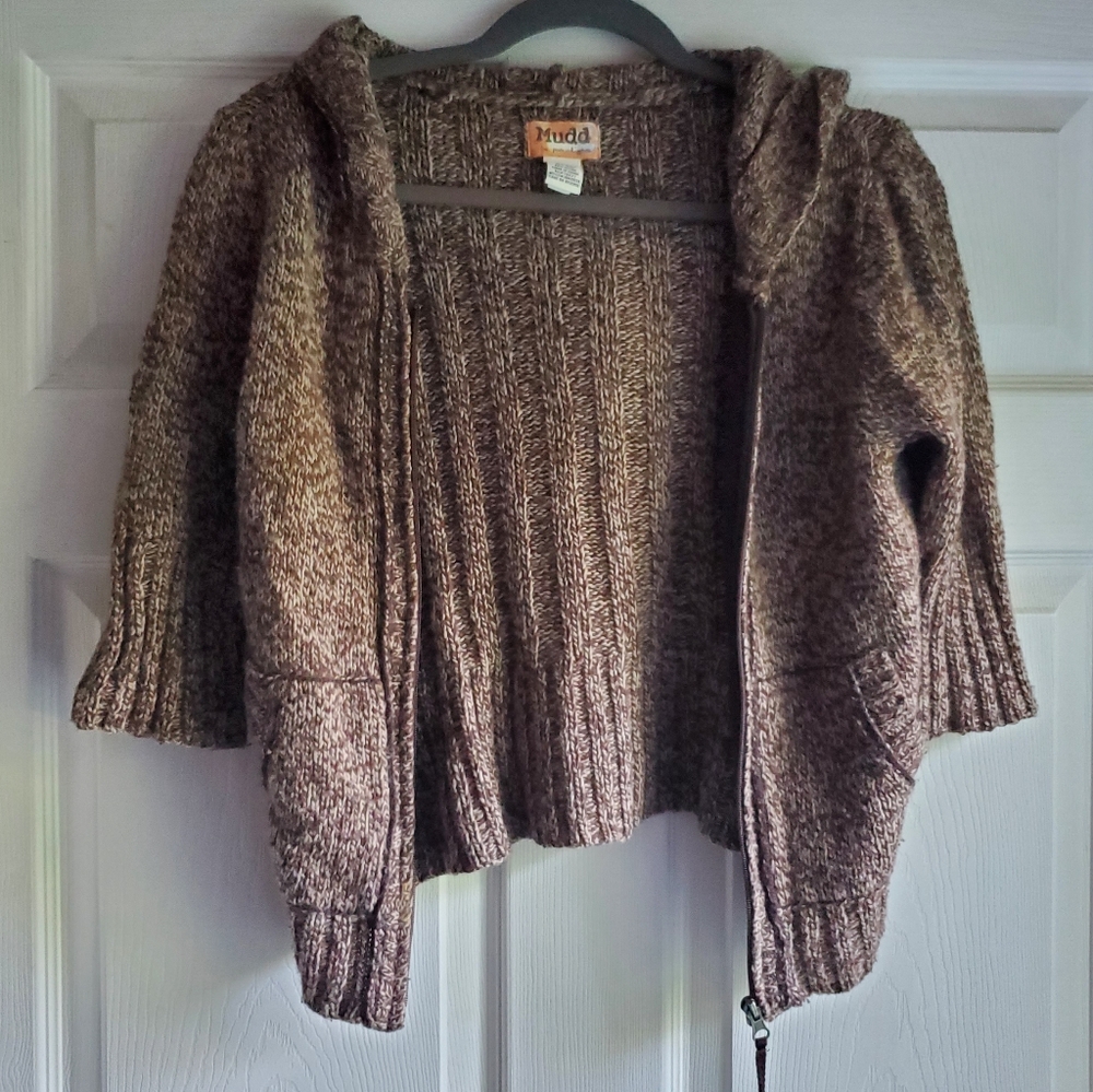 Mudd cropped knit sweater